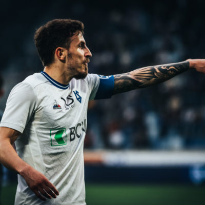 23.05.2023, Lausanne, Stade de la Tuiliere, Challenge League: FC Lausanne-Sport - FC Wil 1900, #10 Olivier Custodio (Lausanne)