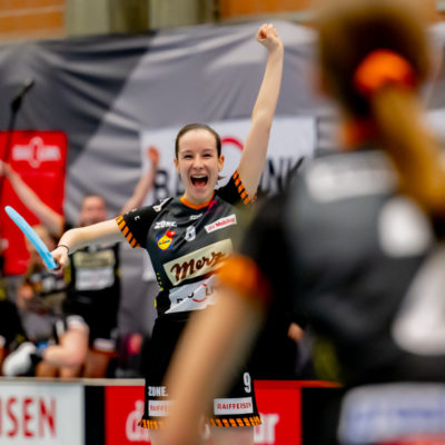 30.3.2024, Chur, Gewerbliche Berufsschule, Damen L-UPL Playoff Halbfinals: Piranha Chur - Zug United, Soraya Gansner (#9 piranha chur)

Fabrice Duc (www.fabriceduc.ch)
Instagram: @fabducphotography